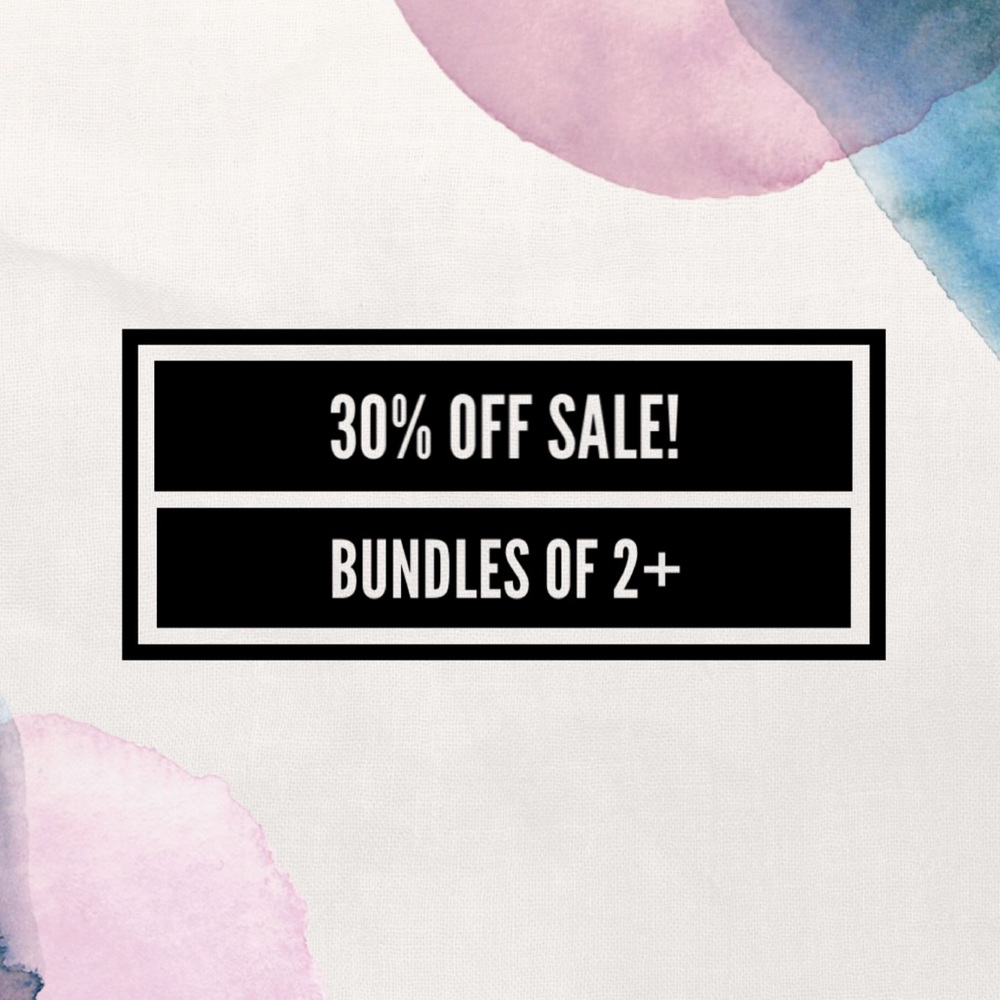 30% off Bundle Sale!